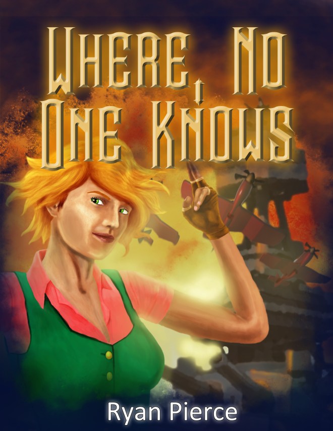 Book cover, concept art